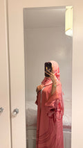 pink abaya summer